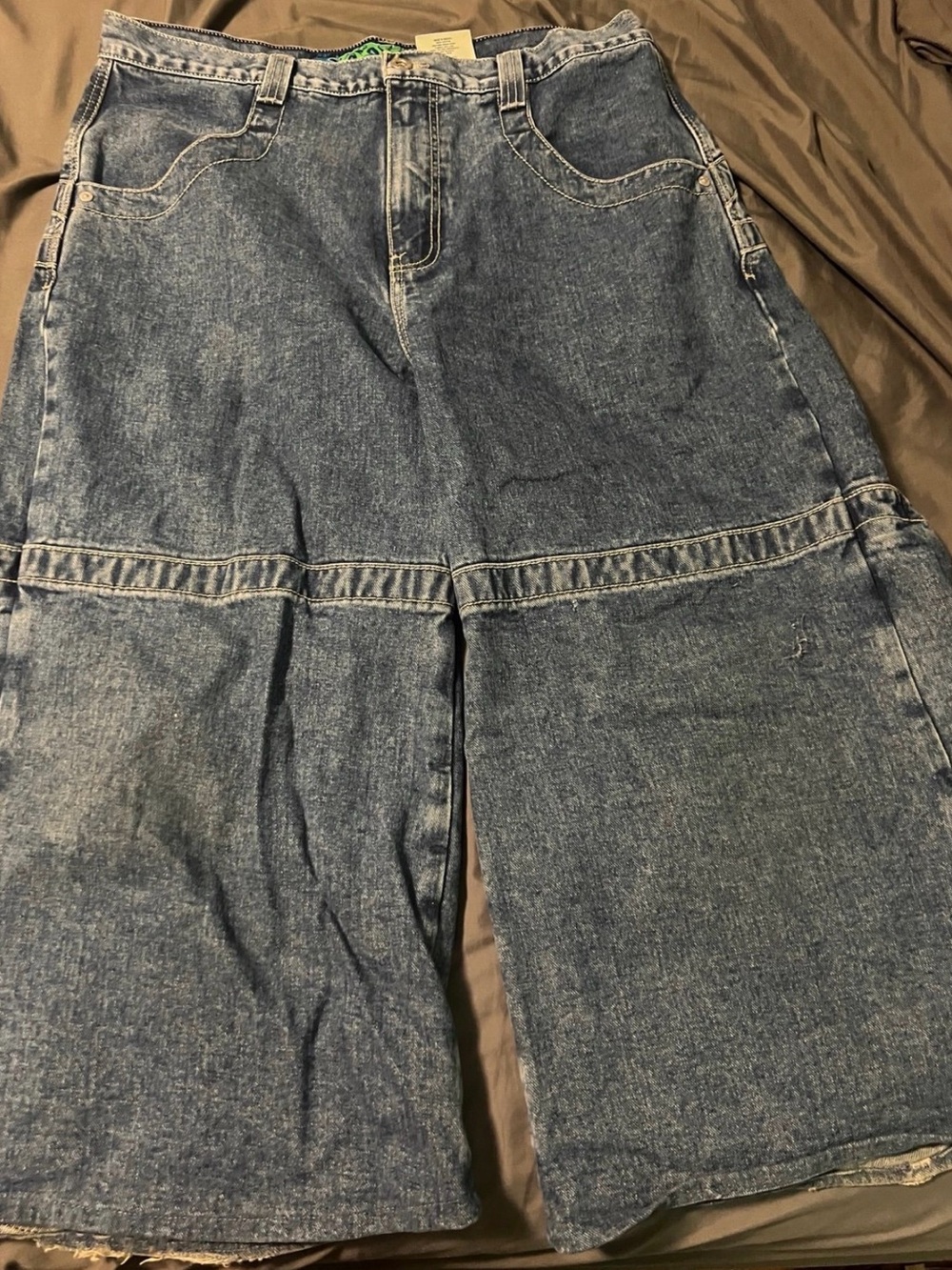 Vintage JNCO Wide Leg Blue Denim Jeans